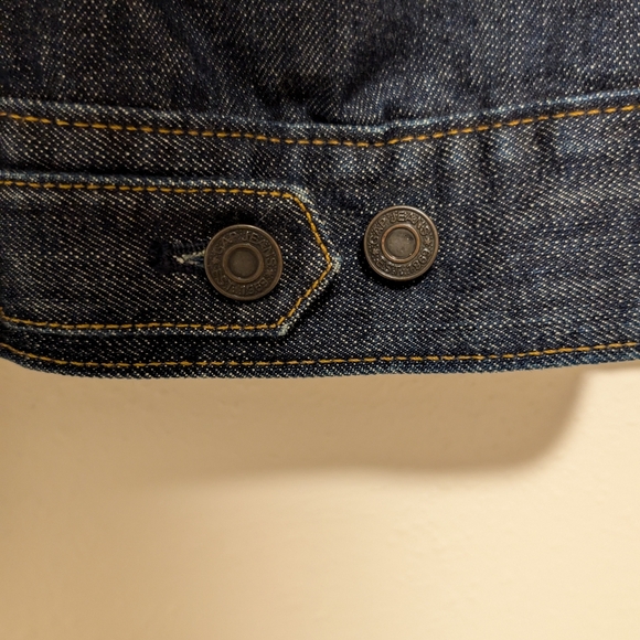 Gap Vintage Dark Wash Denim Jacket - Picture 5 of 5